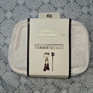 Anne Klein Curler & Lash Comb Duo - Gold and Black